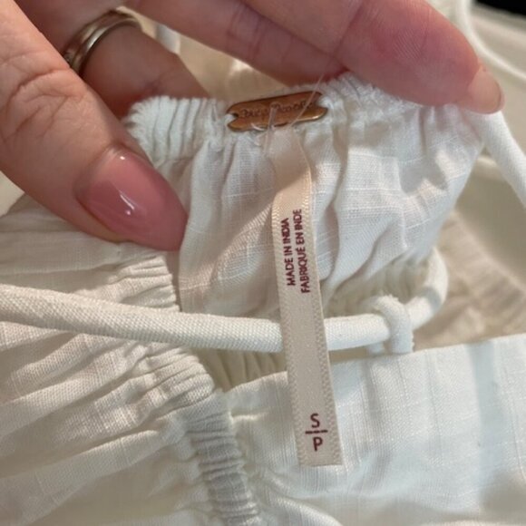 NWT Free People Phoebe Smocked Top Size Small - Picture 5 of 6